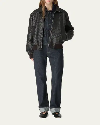 Bottega Veneta Lagoon Nappa Leather Knotted Mary Jane Ballerina Mules | Thumbnail 5 Bottega Veneta Lagoon Nappa Leather Knotted Mary Jane Ballerina Mules | Thumbnail 5