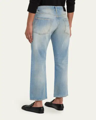 R13 Boyfriend Relaxed Ankle Jeans | Thumbnail 3