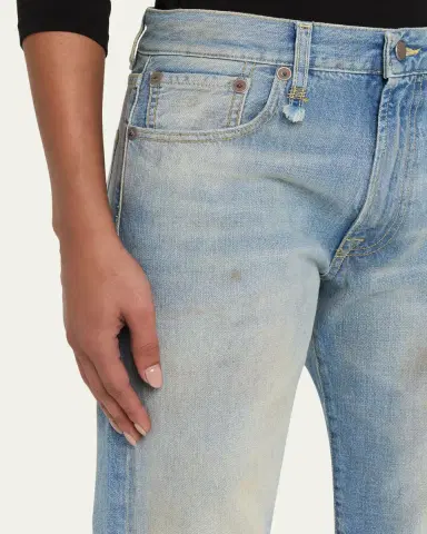 R13 Boyfriend Relaxed Ankle Jeans | Thumbnail 5