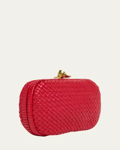 Bottega Veneta Padded Leather Sculptural Knot Clutch Bag | Thumbnail 3 Bottega Veneta Padded Leather Sculptural Knot Clutch Bag | Thumbnail 3