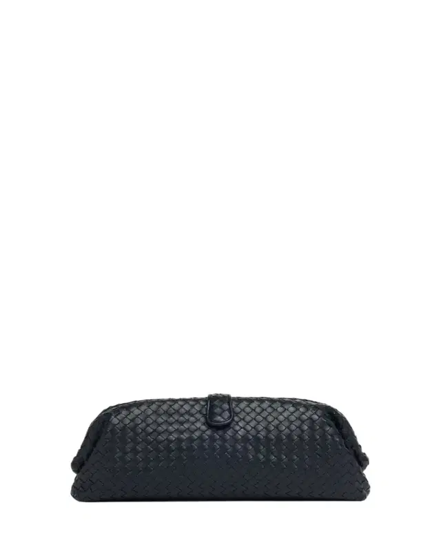 Bottega Veneta Lauren 1979 Leather Clutch Bag