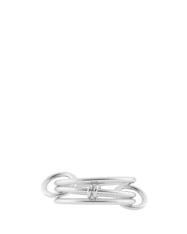 Spinelli Kilcollin Acacia Silver Three-Link Ring | Thumbnail 1 Spinelli Kilcollin Acacia Silver Three-Link Ring | Thumbnail 1