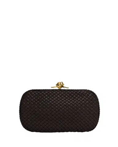 Bottega Veneta Padded Leather Sculptural Knot Clutch Bag | Thumbnail 1 Bottega Veneta Padded Leather Sculptural Knot Clutch Bag | Thumbnail 1