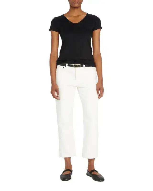 Majestic Filatures Soft Touch Short-Sleeve V-Neck Tee
