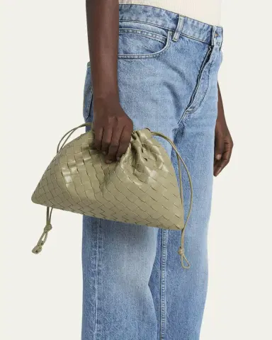 Bottega Veneta Medium Leather Pouch Bag | Thumbnail 2 Bottega Veneta Medium Leather Pouch Bag | Thumbnail 2