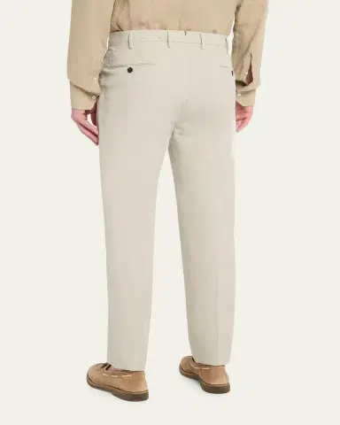 Incotex Men's Slim-Fit Chinolino Trousers | Thumbnail 3
