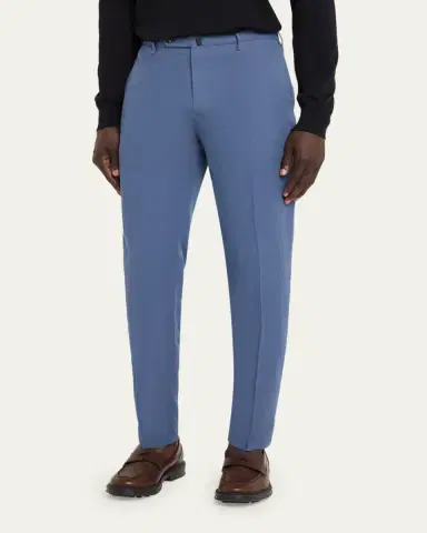 Incotex Men's Slim-Fit Chinolino Trousers | Thumbnail 8
