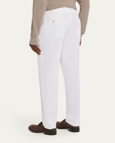 Incotex Men's Slim-Fit Chinolino Trousers | Thumbnail 3