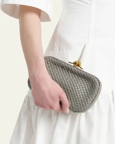 Bottega Veneta Padded Leather Sculptural Knot Clutch Bag | Thumbnail 2 Bottega Veneta Padded Leather Sculptural Knot Clutch Bag | Thumbnail 2