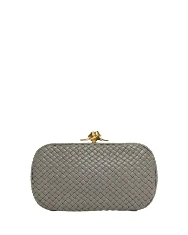 Bottega Veneta Padded Leather Sculptural Knot Clutch Bag | Thumbnail 1 Bottega Veneta Padded Leather Sculptural Knot Clutch Bag | Thumbnail 1