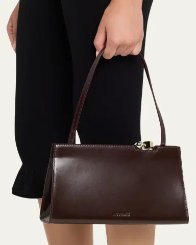 Jacquemus Le Salon Rond-Carre Leather Shoulder Bag | Thumbnail 2