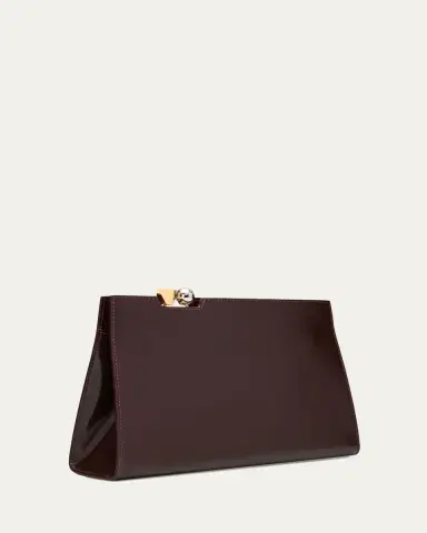 Jacquemus Le Salon Rond-Carre Leather Shoulder Bag | Thumbnail 3