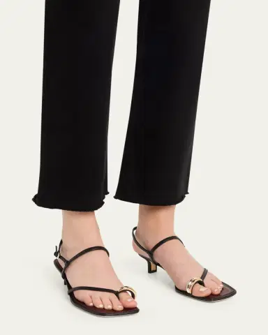 Vince 40mm Polli Leather Kitten-Heel Sandals | Thumbnail 2
