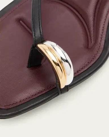Vince 40mm Polli Leather Kitten-Heel Sandals | Thumbnail 5