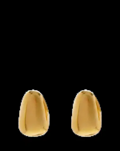 ben-amun 24K Gold Plated Huggie Earrings | Thumbnail 2 ben-amun 24K Gold Plated Huggie Earrings | Thumbnail 2