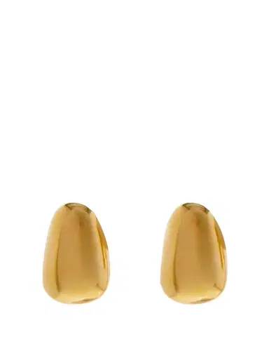 ben-amun 24K Gold Plated Huggie Earrings | Thumbnail 1 ben-amun 24K Gold Plated Huggie Earrings | Thumbnail 1