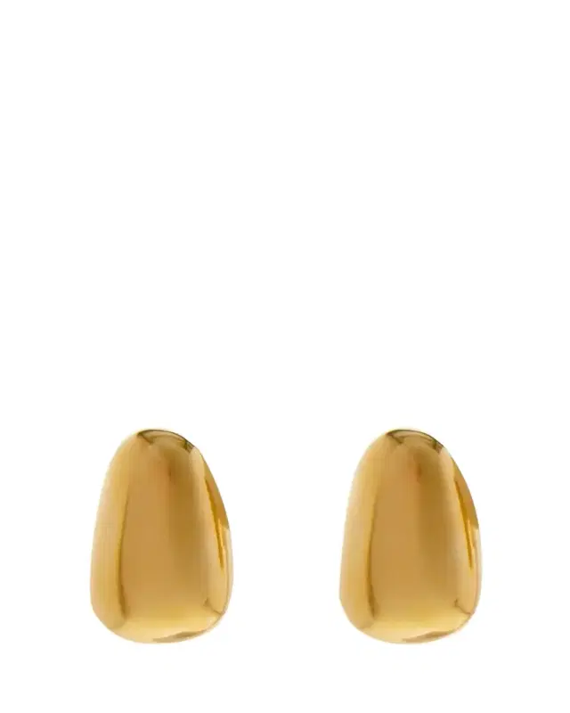 Ben-Amun 24K Gold Plated Huggie Earrings