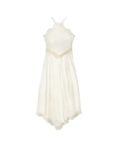 A.L.C. Lucia Satin & Lace Midi Dress | Thumbnail 1 A.L.C. Lucia Satin & Lace Midi Dress | Thumbnail 1