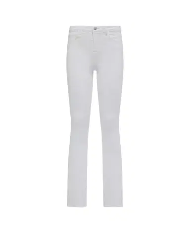 L'Agence Ruth High-Rise Straight Jeans w/ Raw Hem | Thumbnail 1 L'Agence Ruth High-Rise Straight Jeans w/ Raw Hem | Thumbnail 1