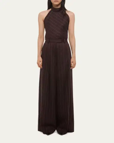Helmut Lang Double-Pleated Wide-Leg Trousers | Thumbnail 2 Helmut Lang Double-Pleated Wide-Leg Trousers | Thumbnail 2