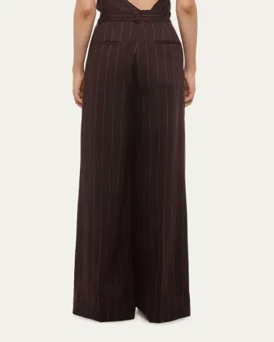Helmut Lang Double-Pleated Wide-Leg Trousers | Thumbnail 3 Helmut Lang Double-Pleated Wide-Leg Trousers | Thumbnail 3