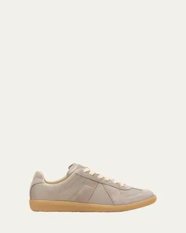 Maison Margiela Replica Suede & Leather Sneakers | Thumbnail 5