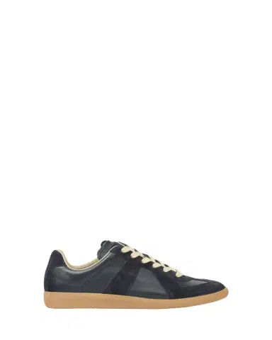 Maison Margiela Replica Suede & Leather Sneakers | Thumbnail 1