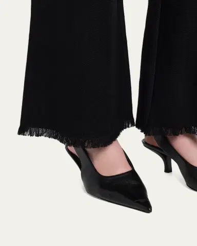 Kobi Halperin Valley Fringe-Hem Pique Knit Pants | Thumbnail 5 Kobi Halperin Valley Fringe-Hem Pique Knit Pants | Thumbnail 5