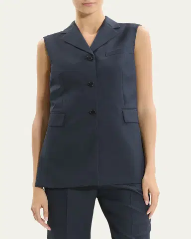 Theory Three-Button Slash Vest | Thumbnail 4 Theory Three-Button Slash Vest | Thumbnail 4