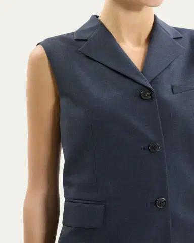 Theory Three-Button Slash Vest | Thumbnail 5 Theory Three-Button Slash Vest | Thumbnail 5