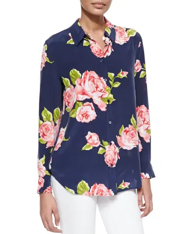 L'Agence Ressi Short-Sleeve Butterfly Charm Tee | Thumbnail 7