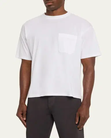 Frame Men's Cotton Relaxed Pocket T-Shirt | Thumbnail 4