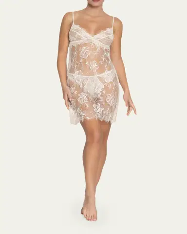 Lise Charmel Sublime Organza Scalloped Lace Nightie | Thumbnail 2 Lise Charmel Sublime Organza Scalloped Lace Nightie | Thumbnail 2