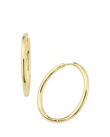 Shashi Everyday Medium Hoop Earrings | Thumbnail 1