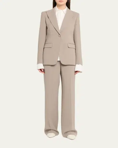 Lafayette 148 New York Gates Straight-Leg Crepe Pants | Thumbnail 2 Lafayette 148 New York Gates Straight-Leg Crepe Pants | Thumbnail 2