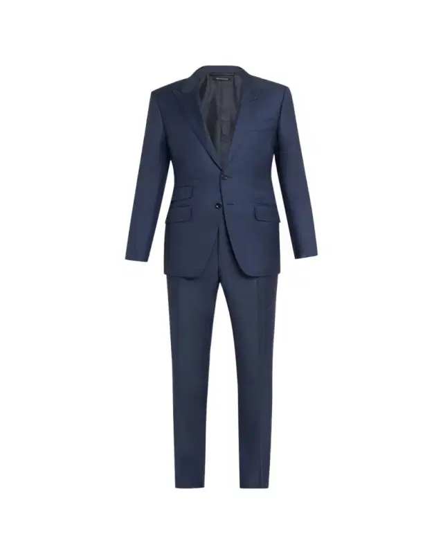 TOM FORD Men's Modern Fit Sharkskin Suit