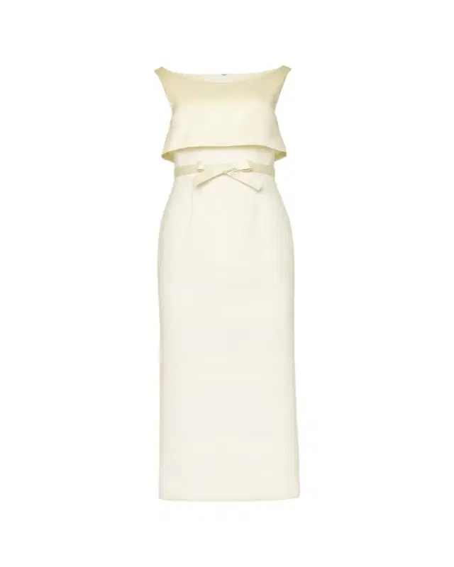 Cinq a Sept Mila Satin Bow Dress