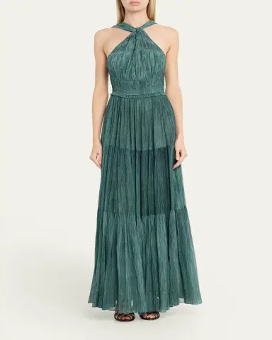 Ulla Johnson Freesia Sleeveless Silk Chiffon Gown | Thumbnail 2