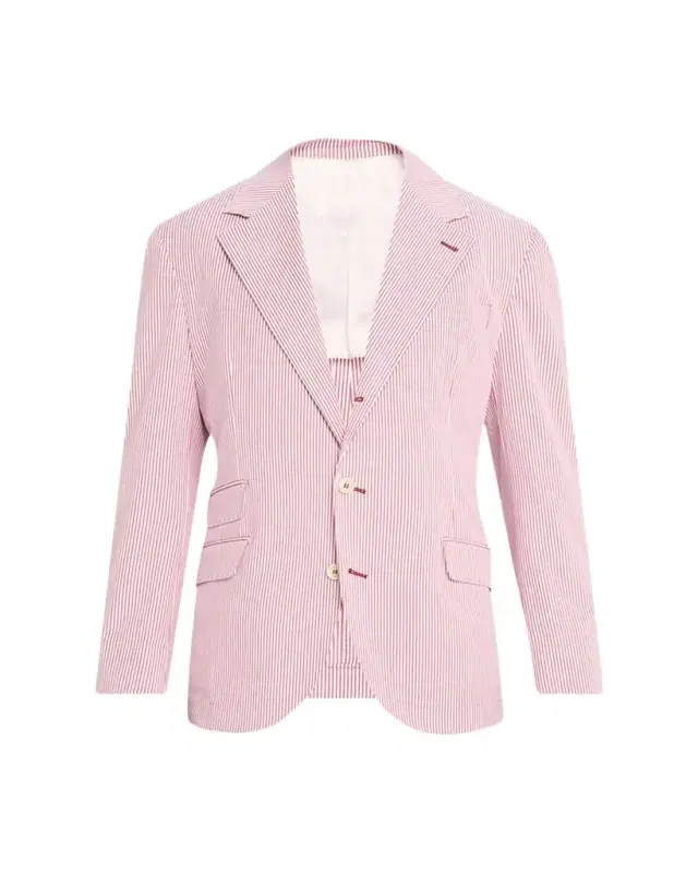Brunello Cucinelli Men's Cotton-Blend Single-Breasted Jacket