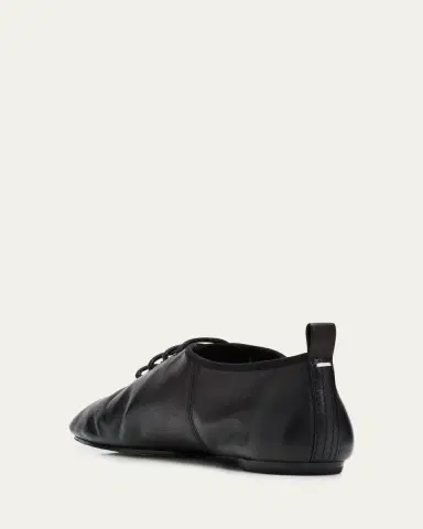 Maison Margiela Tabi Jazz Leather Lace-Up Flats | Thumbnail 4