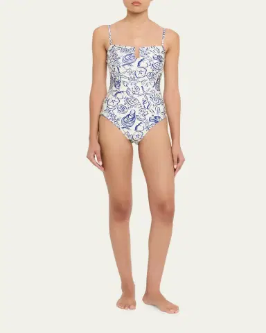 Simkhai Ottilie Strapless One-Piece Swimsuit | Thumbnail 2 Simkhai Ottilie Strapless One-Piece Swimsuit | Thumbnail 2