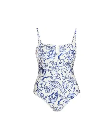 Simkhai Ottilie Strapless One-Piece Swimsuit | Thumbnail 1 Simkhai Ottilie Strapless One-Piece Swimsuit | Thumbnail 1
