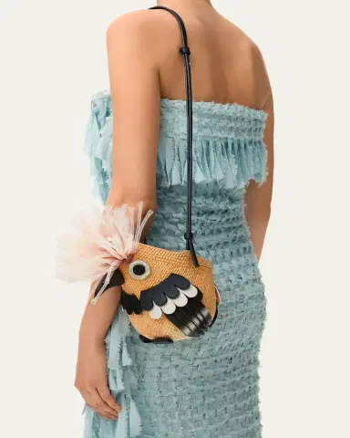 LOEWE x Paula's Ibiza Woven Bird Crossbody Bag | Thumbnail 2 LOEWE x Paula's Ibiza Woven Bird Crossbody Bag | Thumbnail 2