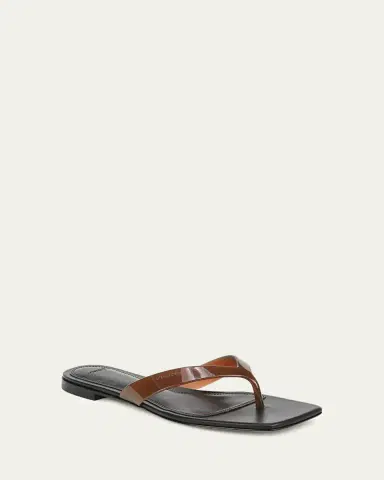 Vince San Juan Jelly Flat Thong Sandals | Thumbnail 2