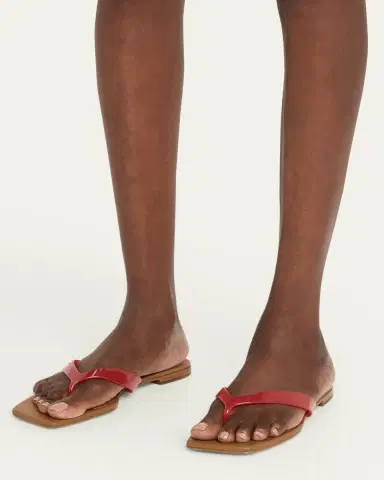 Vince San Juan Jelly Flat Thong Sandals | Thumbnail 5