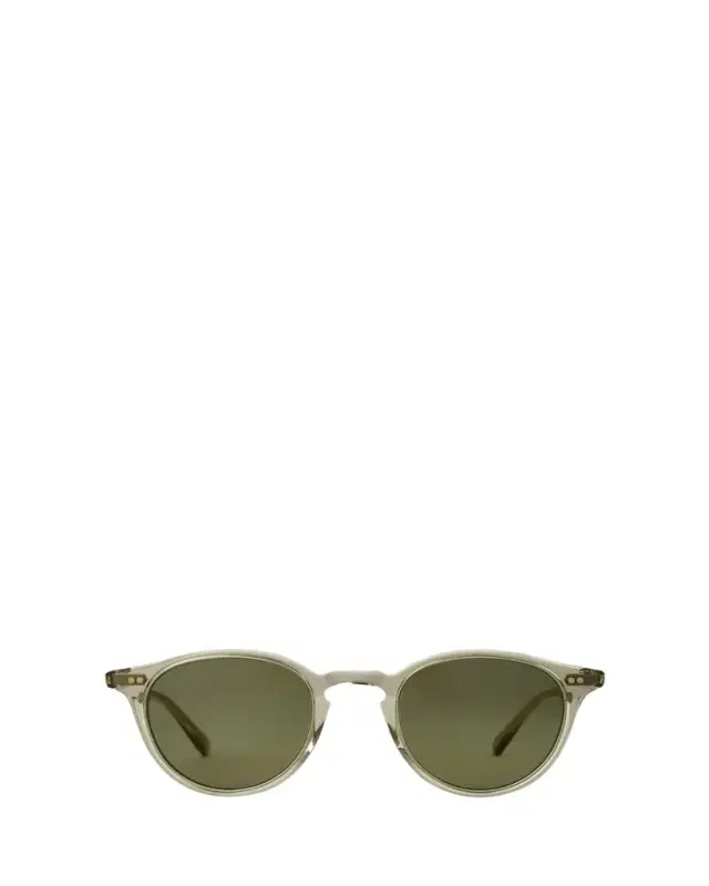 Garrett Leight Men's Marmont II Acetate Round Sunglasses