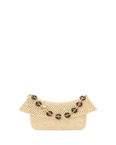 Loewe x Paula's Ibiza Ola Medium Bag in Raffia | Thumbnail 1