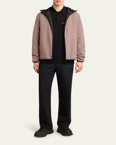 John Smedley Men's Cotton Polo Shirt | Thumbnail 2