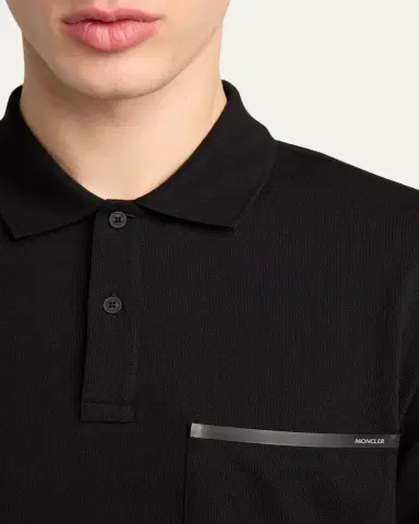 John Smedley Men's Cotton Polo Shirt | Thumbnail 5