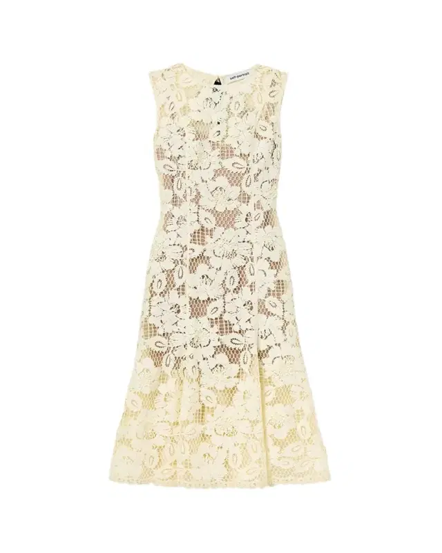 Crochet Lace Midi Dress